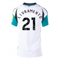 Newcastle United Tino Livramento #21 Replica Away Shirt Ladies 2024-25 Short Sleeve